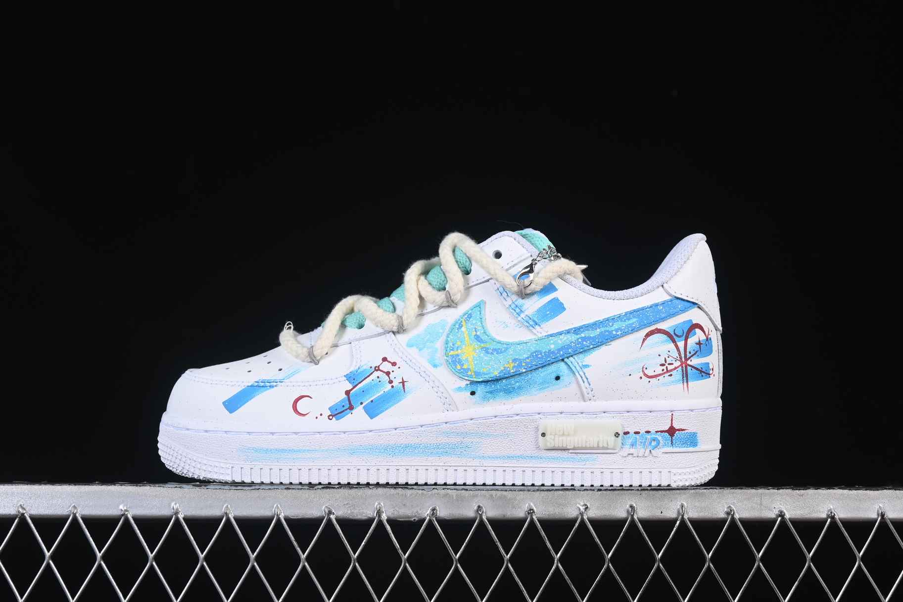 Nike Air Force 1'07 Low "Aries" Series White Air Force 1 Low Top Casual Skate Shoes 321-419